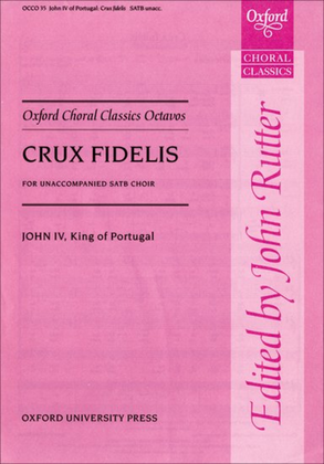 Book cover for Crux fidelis