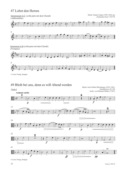 mehrKlang. Geistliche Lieder fur Chor und Instrumente in flexiblen Arrangements