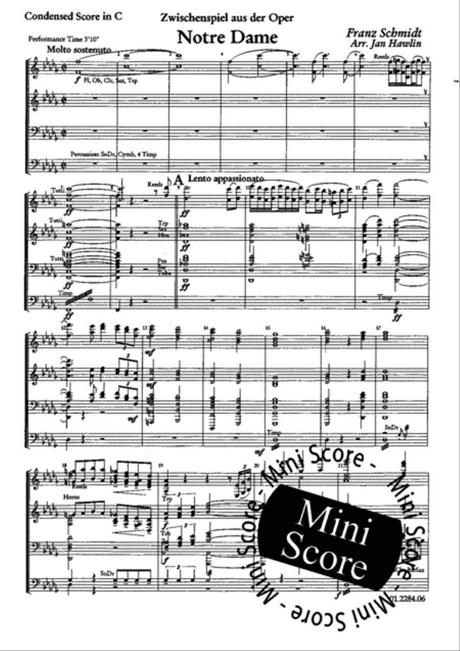 Notre Dame Concert Band scores gallery preview page 15