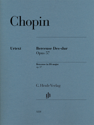 Book cover for Berceuse in D-flat Major, Op. 57