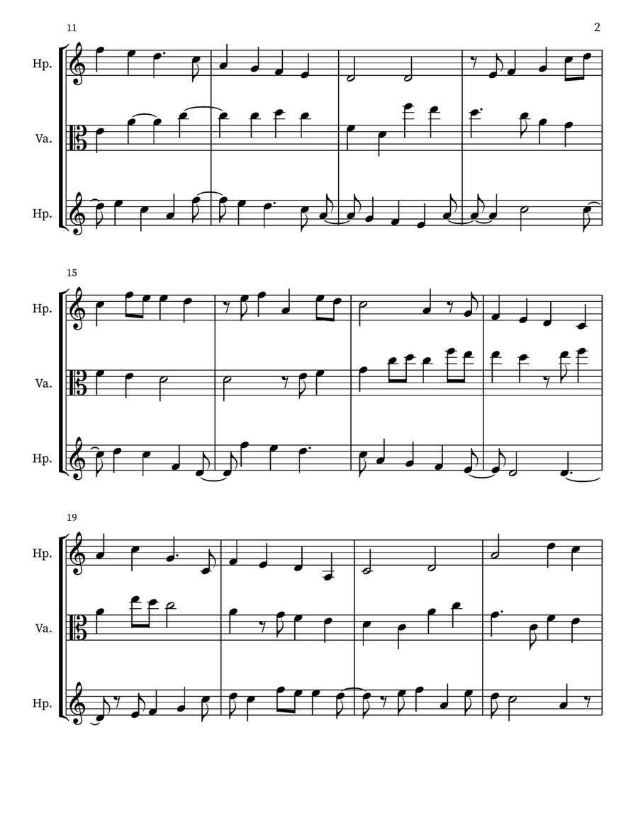 Children's Musing 59 Small Ensemble scores gallery preview page 2