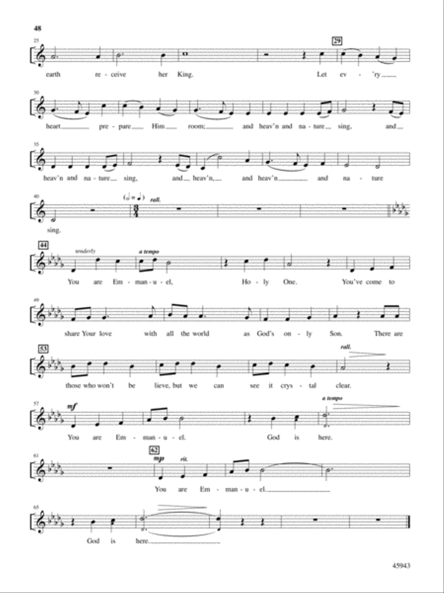 The Noel Critter Motel Choir scores gallery preview page 48
