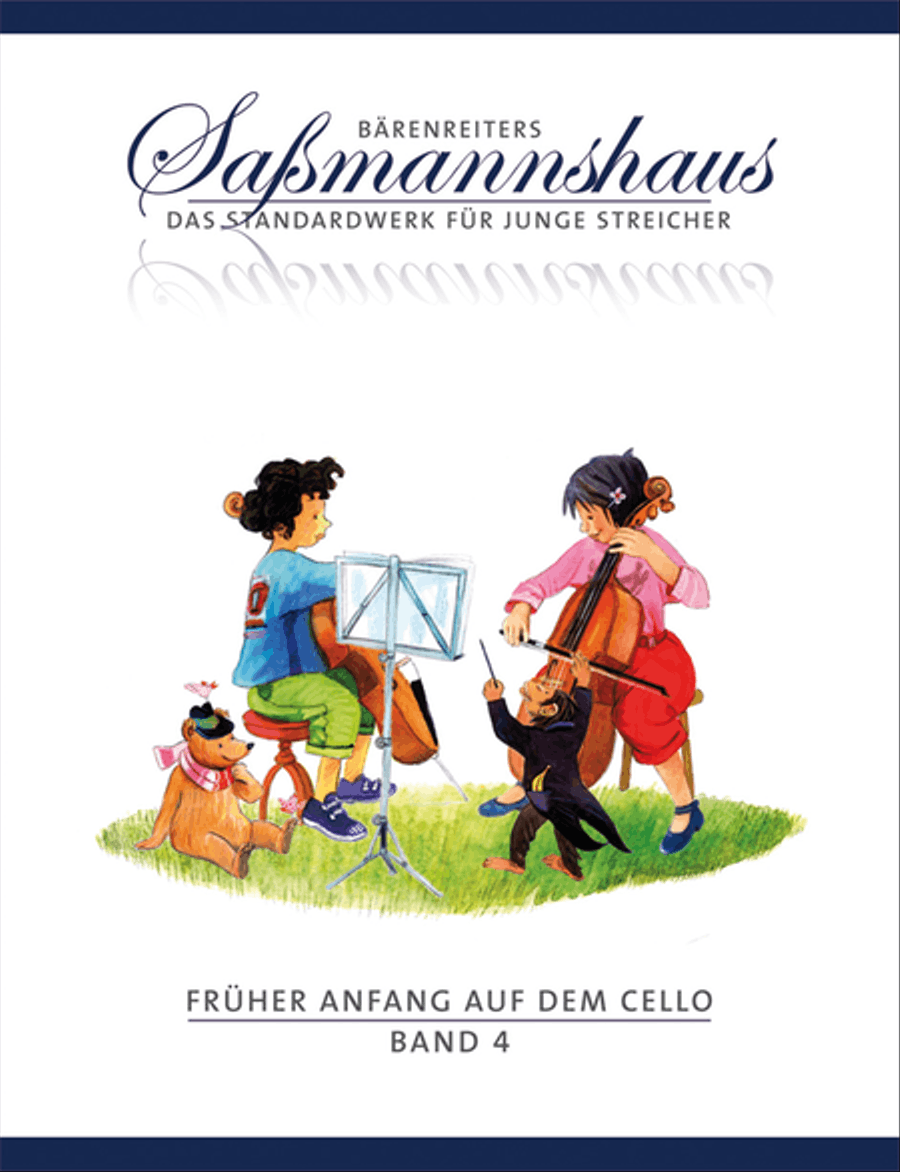 Früher Anfang auf dem Cello, Band 4 String Methods scores gallery preview page 1
