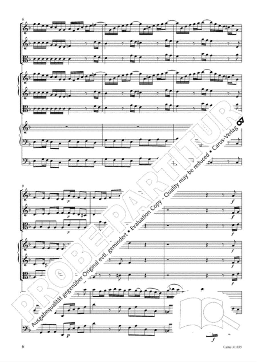 Soul and spirit are astounded (Geist und Seele wird verwirret) English Horn scores gallery preview page 7