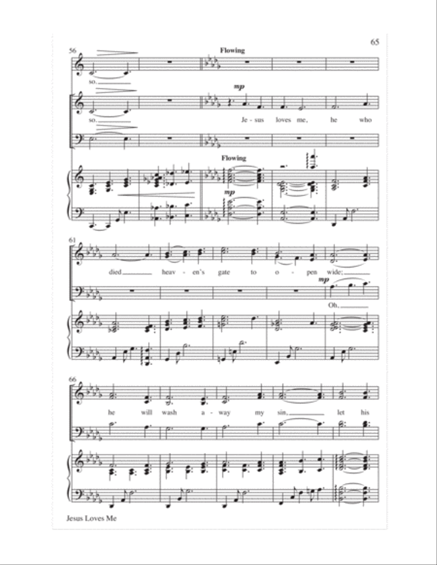 Let the Children Sing 4-Part scores gallery preview page 67