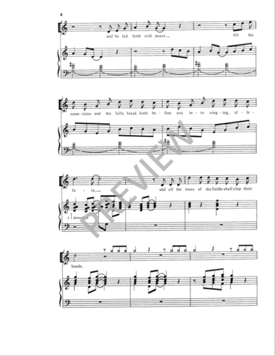 Sing with Joy! Unison Choir scores gallery preview page 4