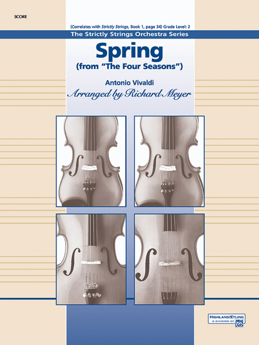 Spring String Orchestra scores gallery preview page 1