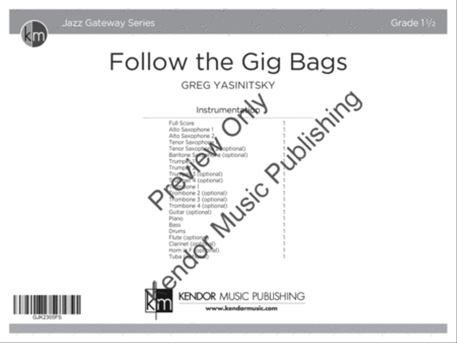 Bossa Doce Bossa Doce Jazz Ensemble scores gallery preview page 2