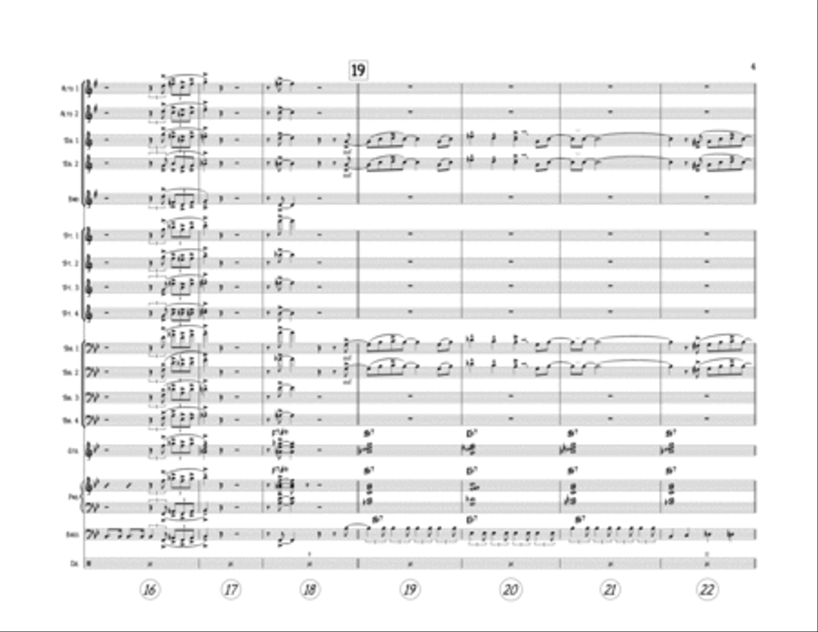 South 21st Shuffle Jazz Ensemble scores gallery preview page 6