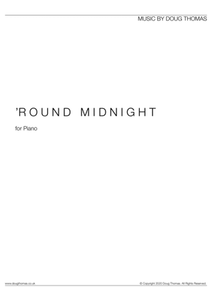 Book cover for 'Round Midnight