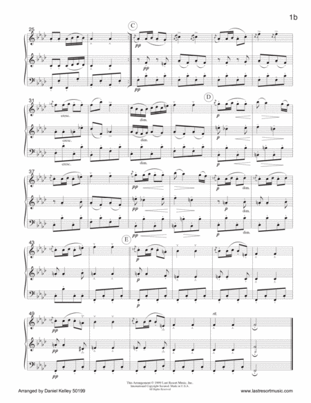 Music for Three, Volume 1 Score 50199