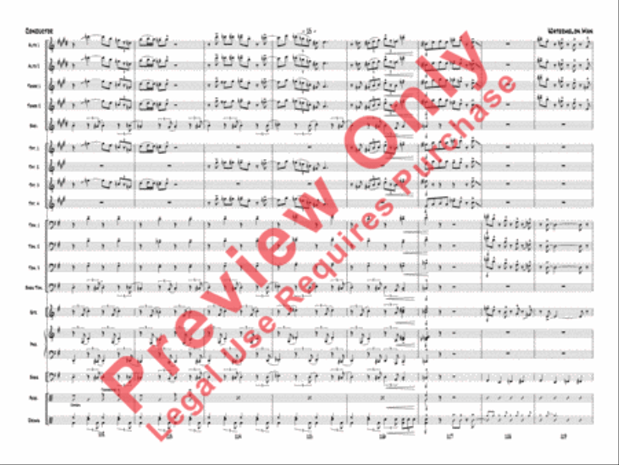 Watermelon Man Jazz Ensemble scores gallery preview page 18