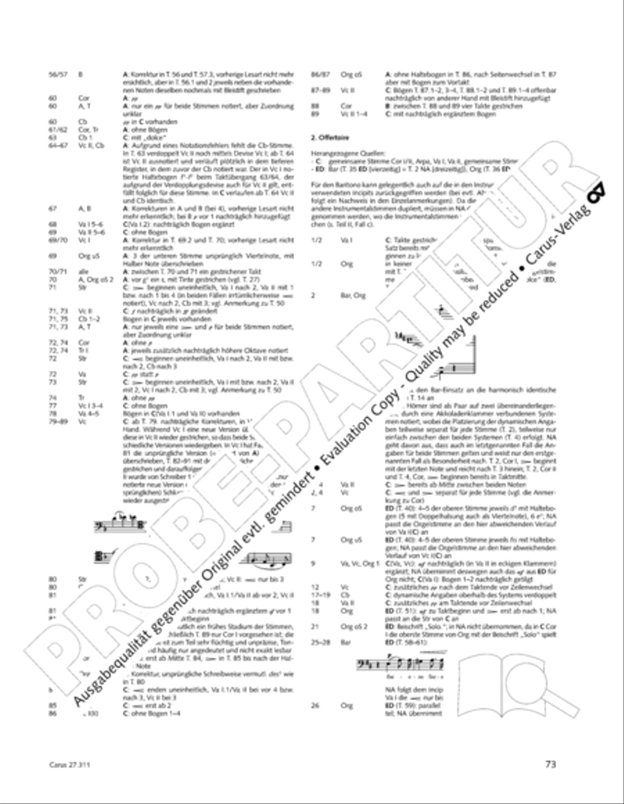 Requiem - church version (Requiem. Fassung mit kleinem Orchester) 4-Part scores gallery preview page 89