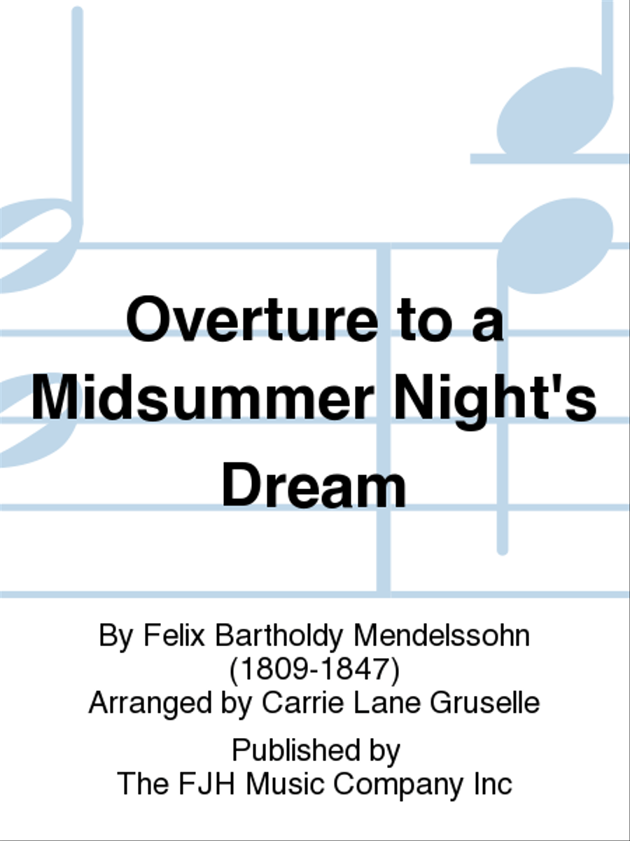 Overture to a Midsummer Night's Dream String Orchestra scores gallery preview page 1