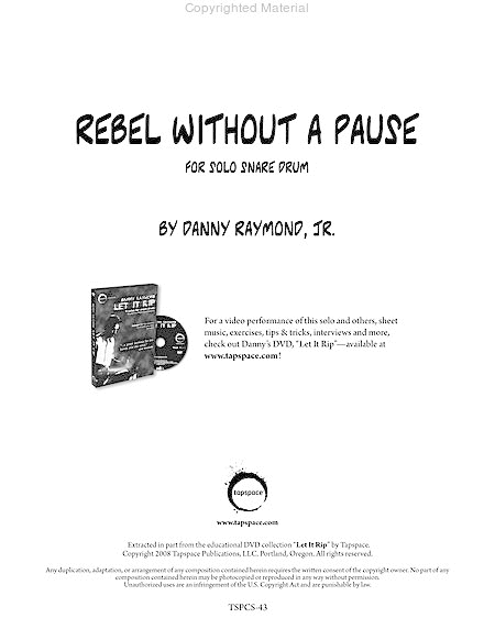 Rebel Without A Pause image number null