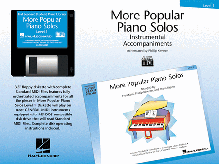 More Popular Piano Solos - Level 1 - GM Disk
