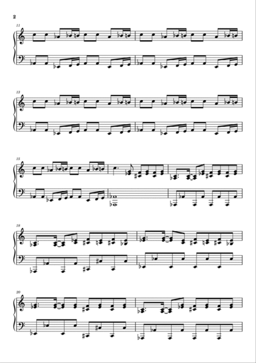 We Like To Party! Piano Solo scores gallery preview page 2