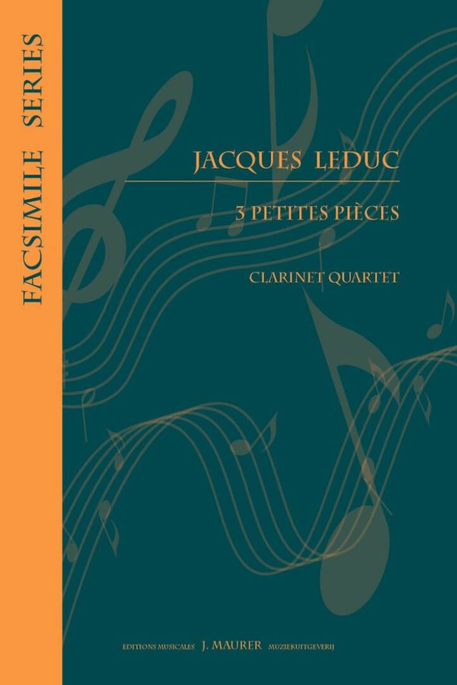 3 petites pièces 9 ter Clarinet Quartet scores gallery preview page 1
