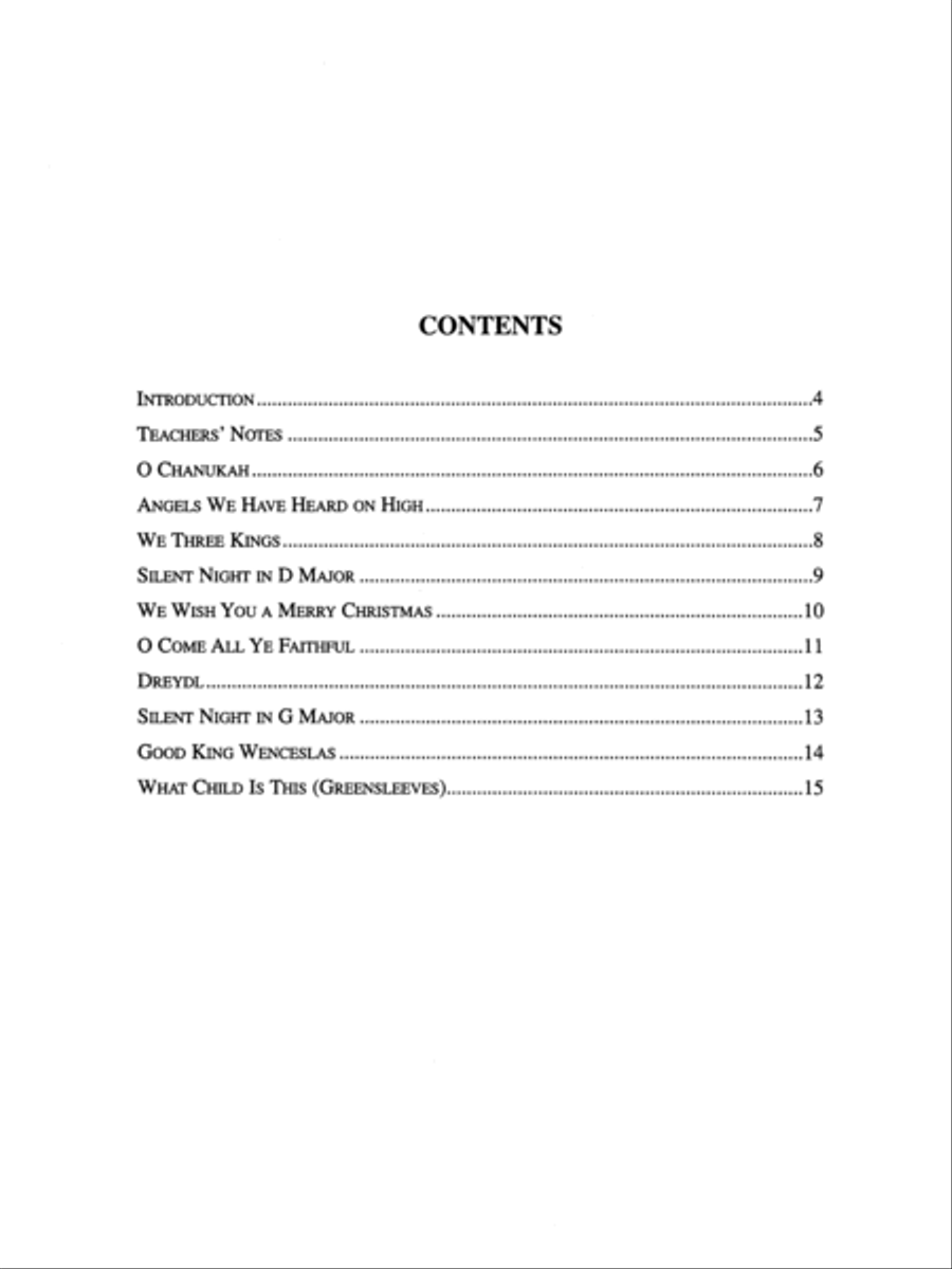 More Festive Strings for String Quartet or String Orchestra String Quartet scores gallery preview page 7