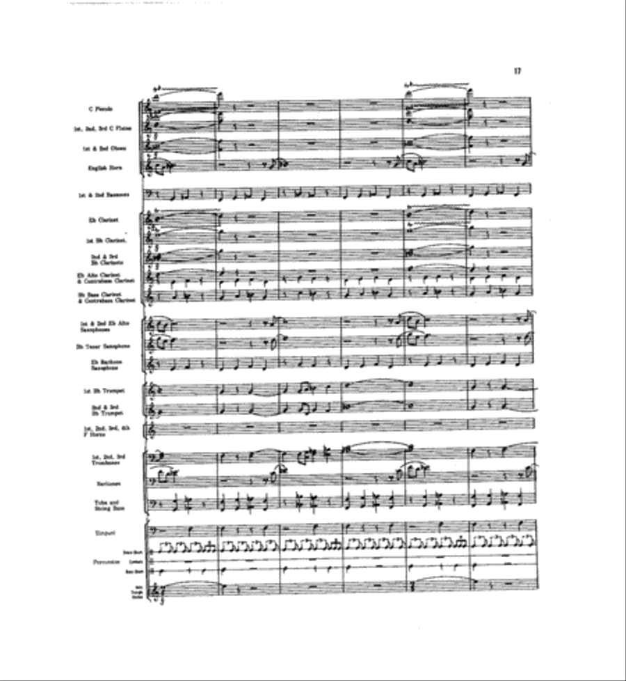 Caccia and Chorale Concert Band scores gallery preview page 16