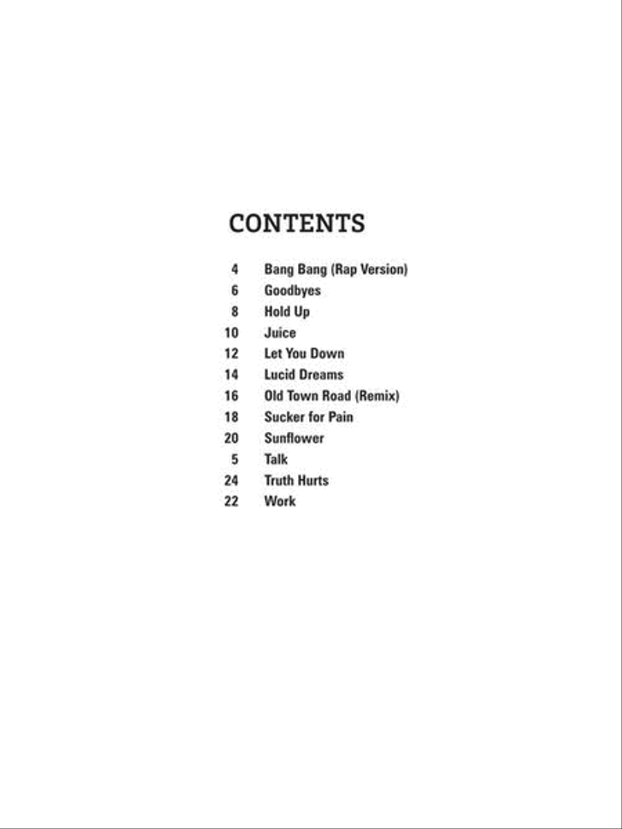 Hip-Hop Hits Violin Solo scores gallery preview page 3