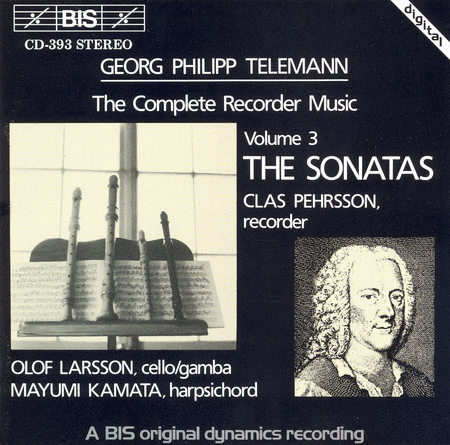 Volume 3: Complete Recorder Music