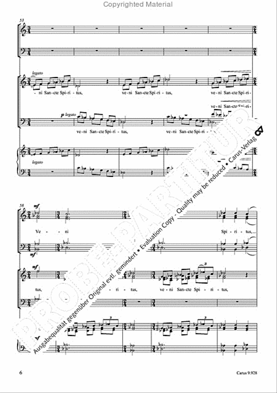 Hail Holy Light 4-Part scores gallery preview page 7