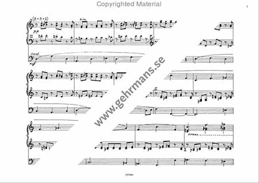 Kontraster Kontraster Organ Solo scores gallery preview page 7