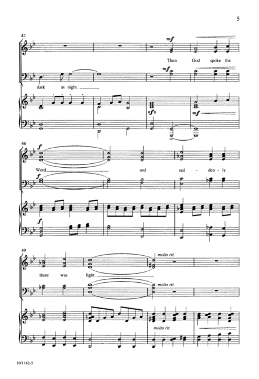 He Has Done Marvelous Things 4-Part scores gallery preview page 5