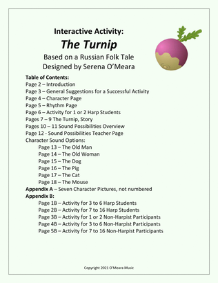 The Turnip – A Russian Folk Tale for Harp and Narrator