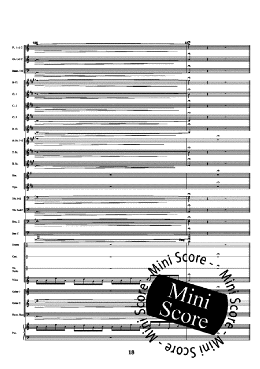 Jigue Concert Band scores gallery preview page 24