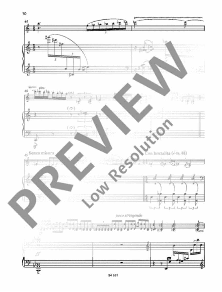 5 Poems 5 Poems Violin Solo scores gallery preview page 11