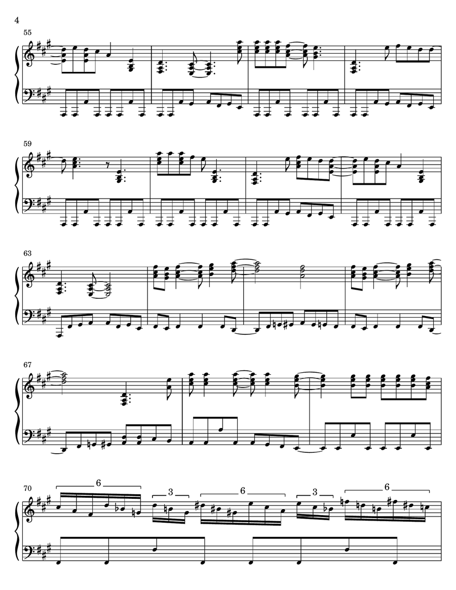 Crazy Train Crazy Train Piano Solo scores gallery preview page 4