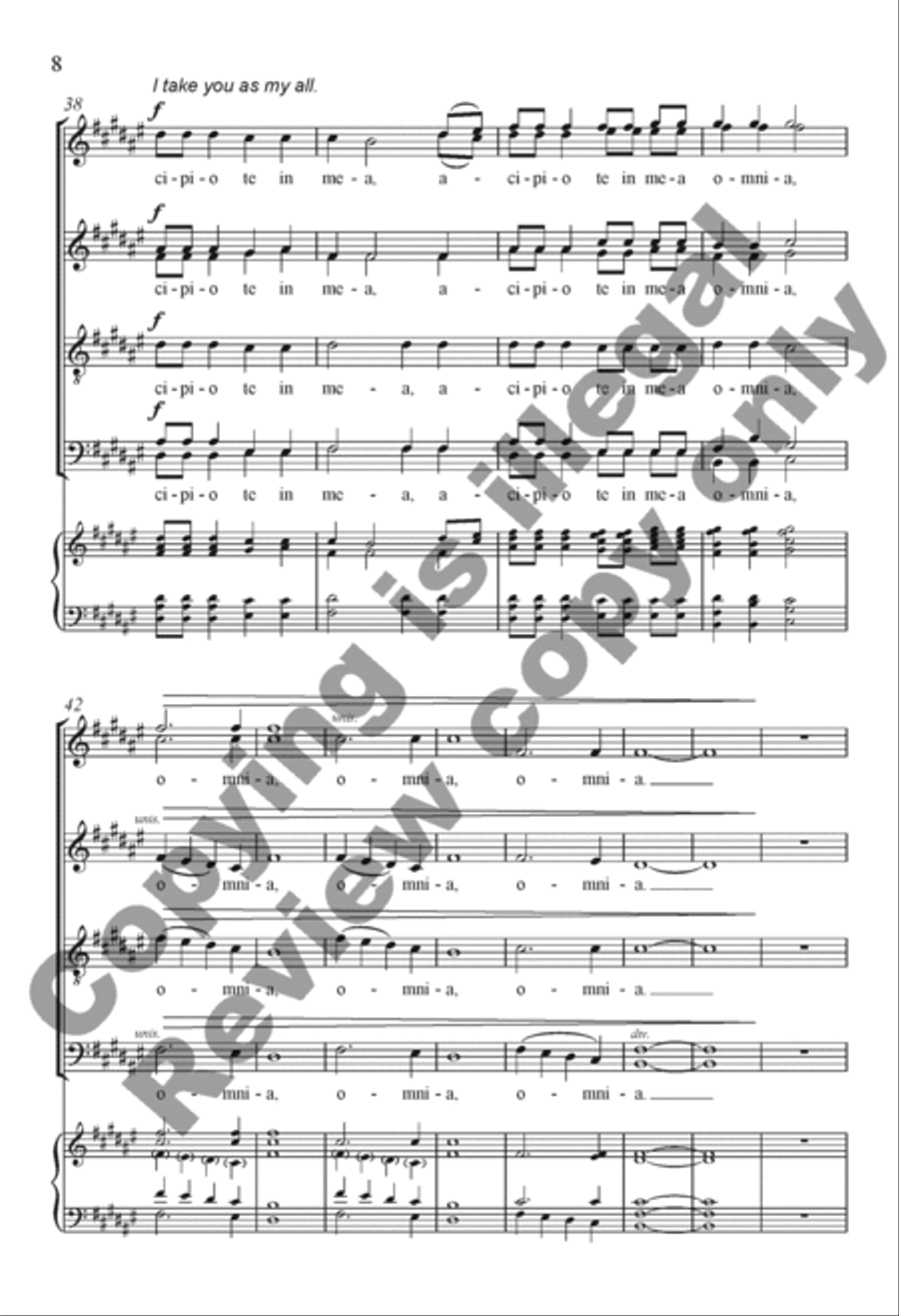 Totus tuus Totus tuus 4-Part scores gallery preview page 17