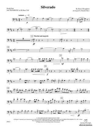 Silverado: (wp) 2nd B-flat Trombone B.C.