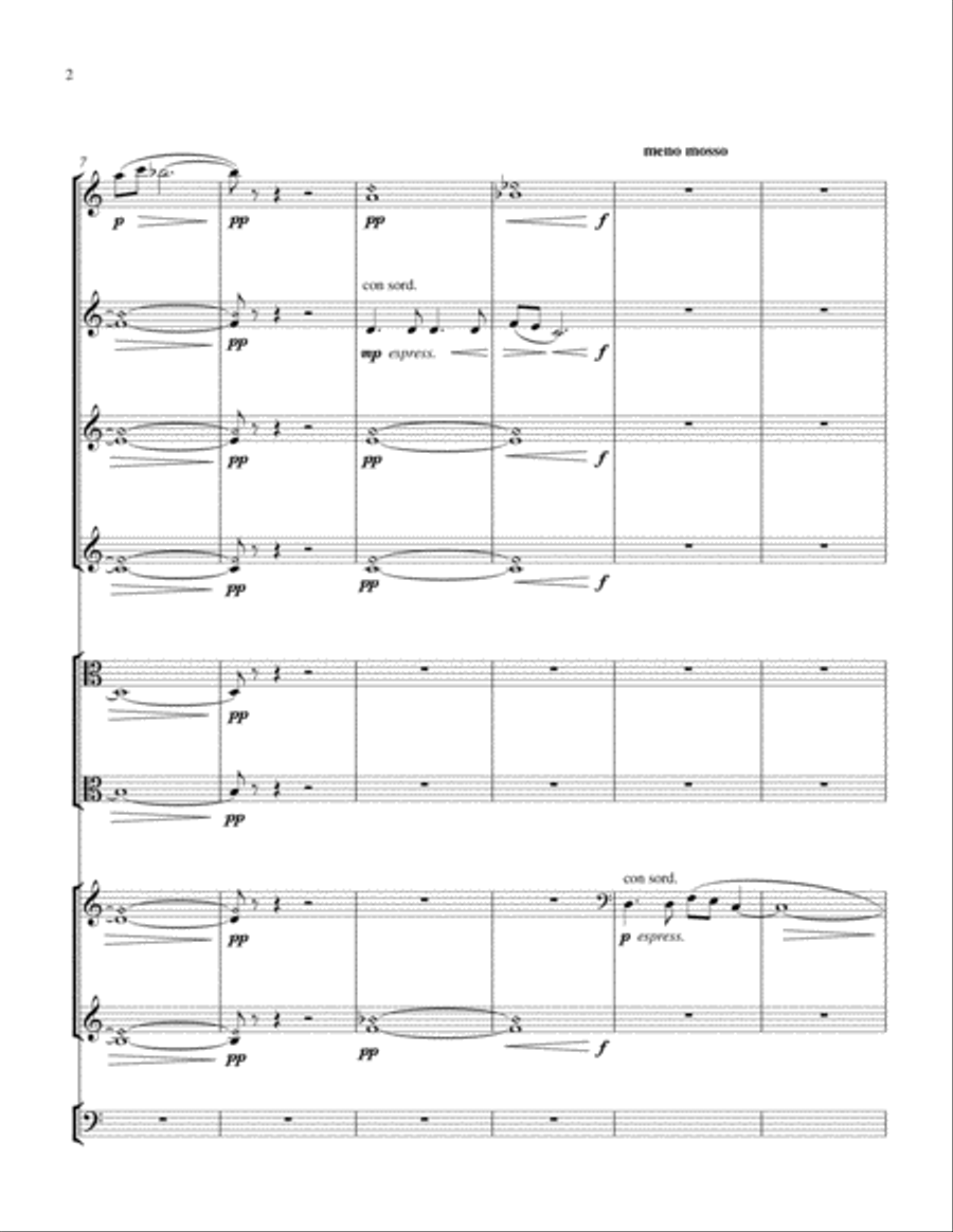 Nonet String Quartet scores gallery preview page 2