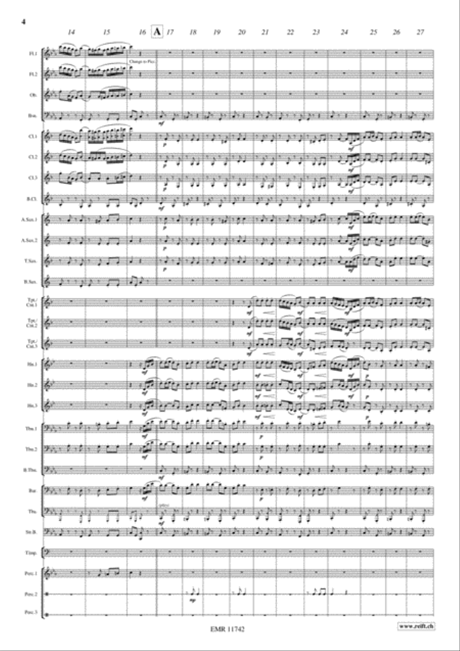 Italian Polka Italian Polka Concert Band scores gallery preview page 5