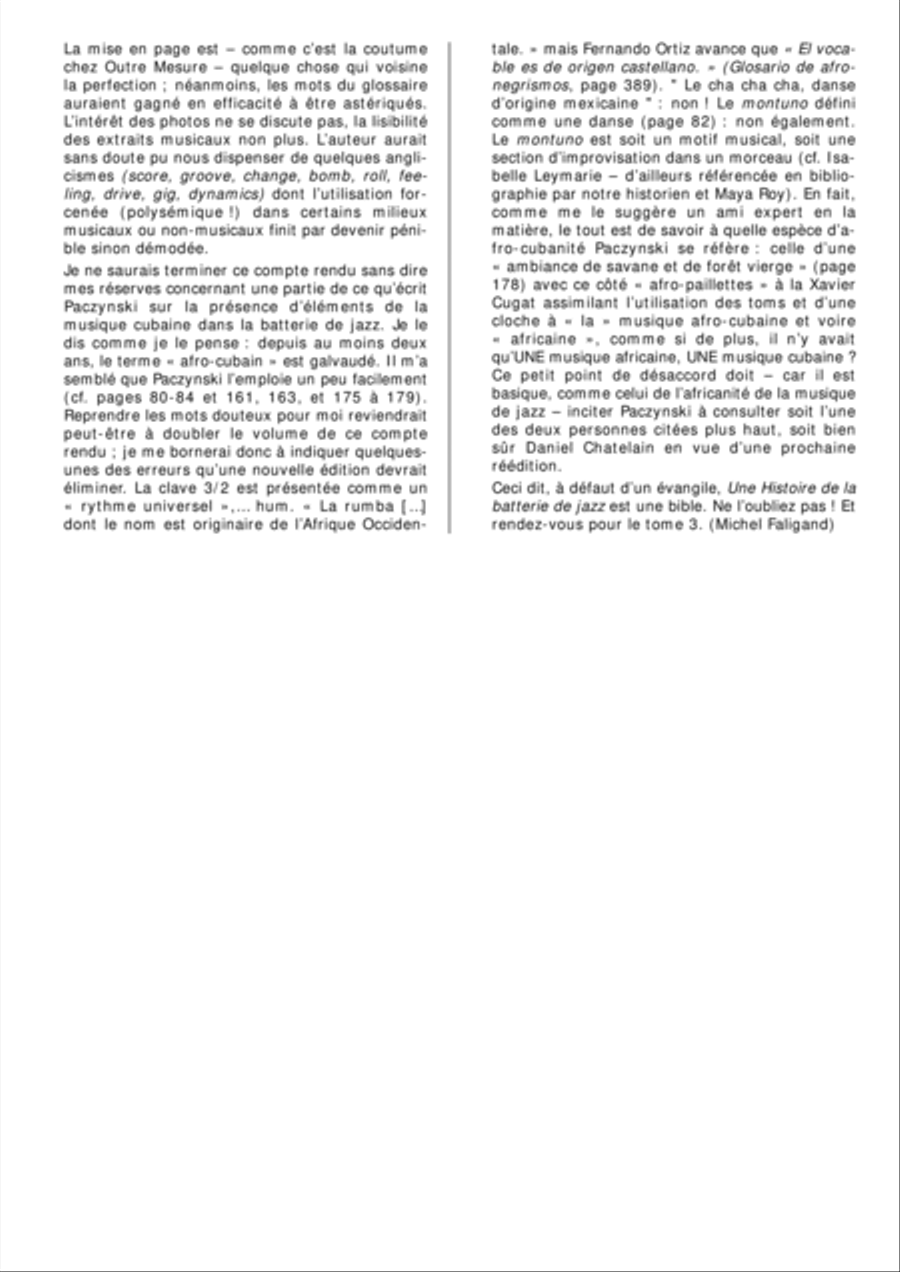 Une histoire de la batterie de jazz Tome 2 Les annees bebop - La voie royale et les chemins de traverse Drums scores gallery preview page 9