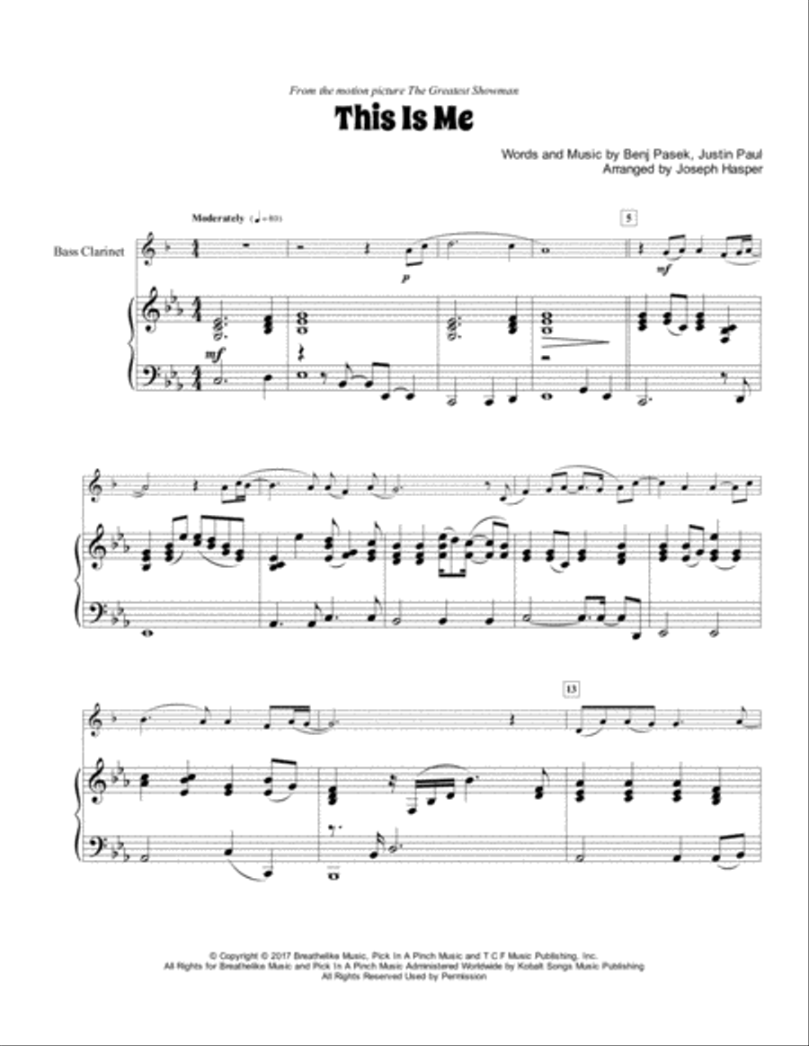 This Is Me This Is Me Small Ensemble scores gallery preview page 4