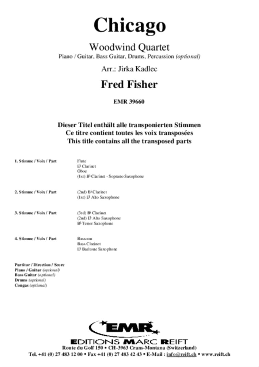 Chicago Woodwind Quartet scores gallery preview page 2