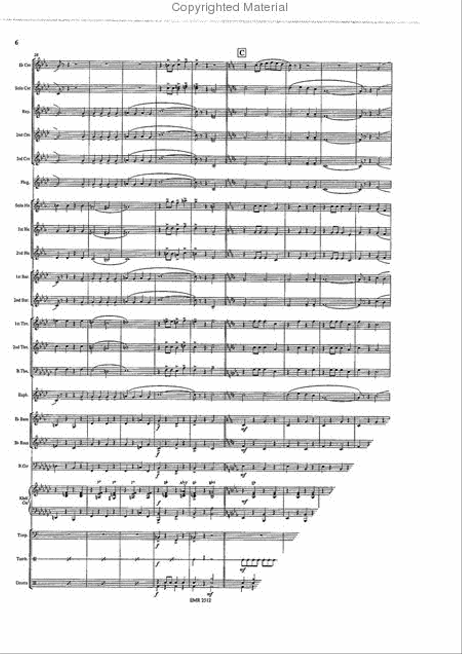 The Last Samurai The Last Samurai Brass Band scores gallery preview page 6