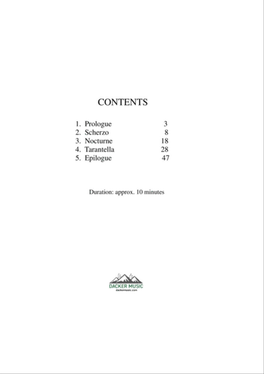 Serenata for Chamber Orchestra Chamber Orchestra scores gallery preview page 2