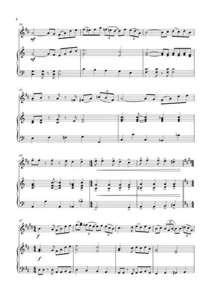 Battle Hymn of the Republic - a Jazz Arrangement - for Trumpet and Piano image number null
