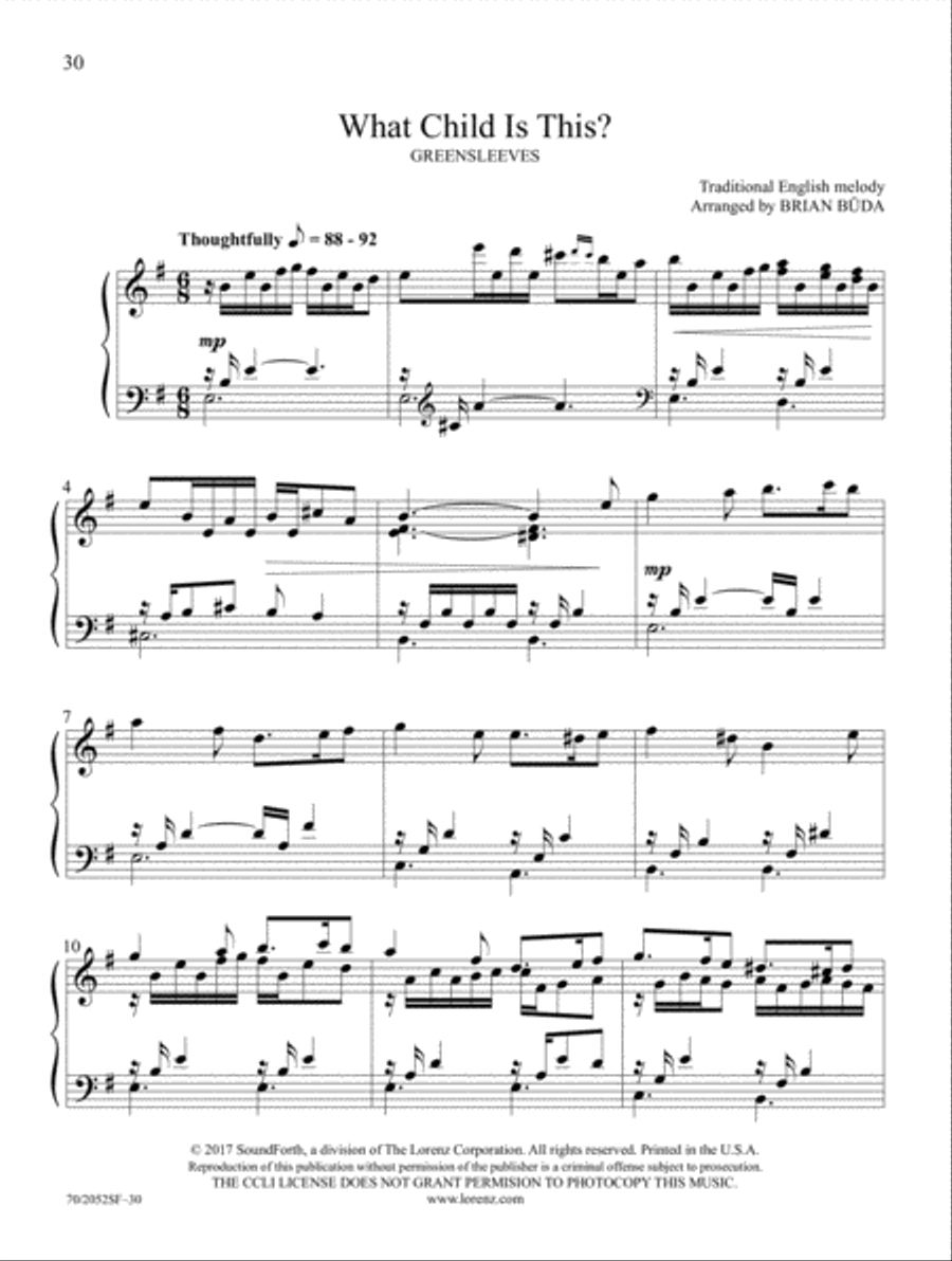 The Day of Celebration Piano Solo scores gallery preview page 13