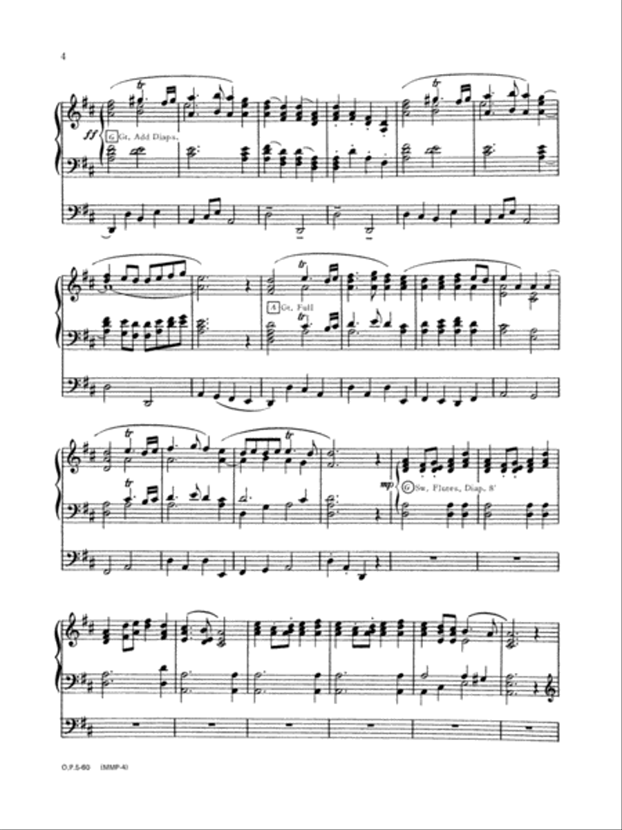 The Masters Made Practical Organ Solo scores gallery preview page 3