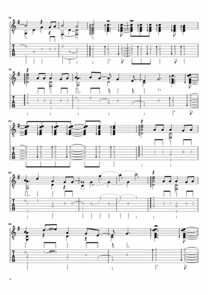A Million Dreams from The Greatest Showman (Classical Guitar TAB)