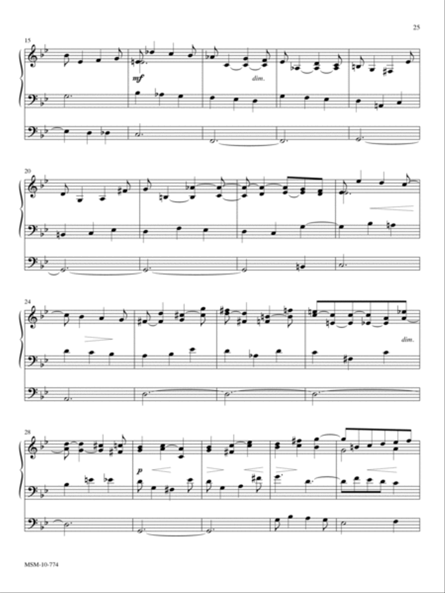 Prelude in G minor Prelude in G minor Organ scores gallery preview page 2