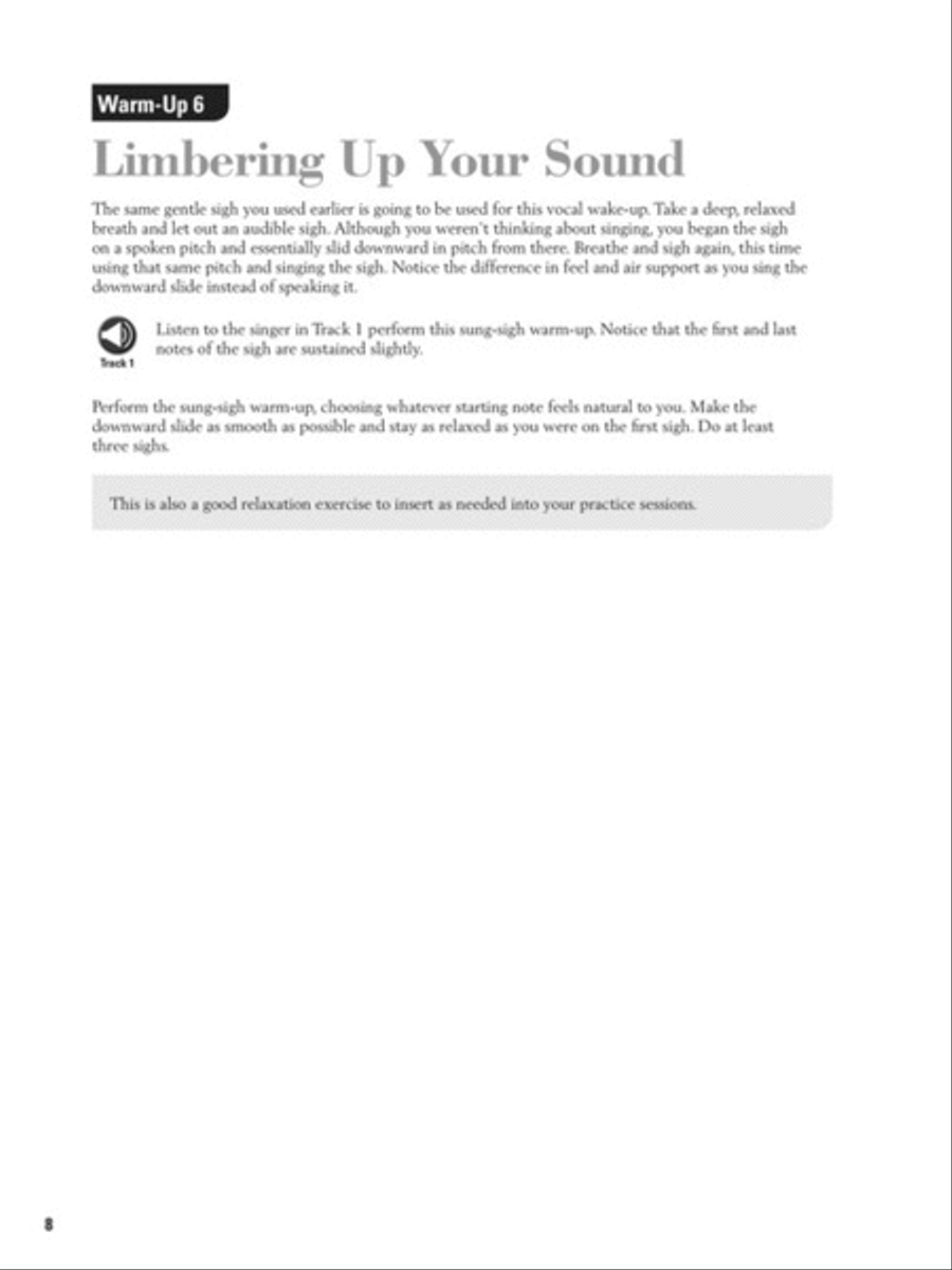 Vocal Warm-Ups Voice scores gallery preview page 5