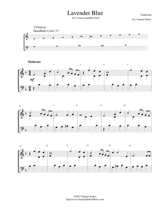 Lavender Blue - for 2-octave handbell choir