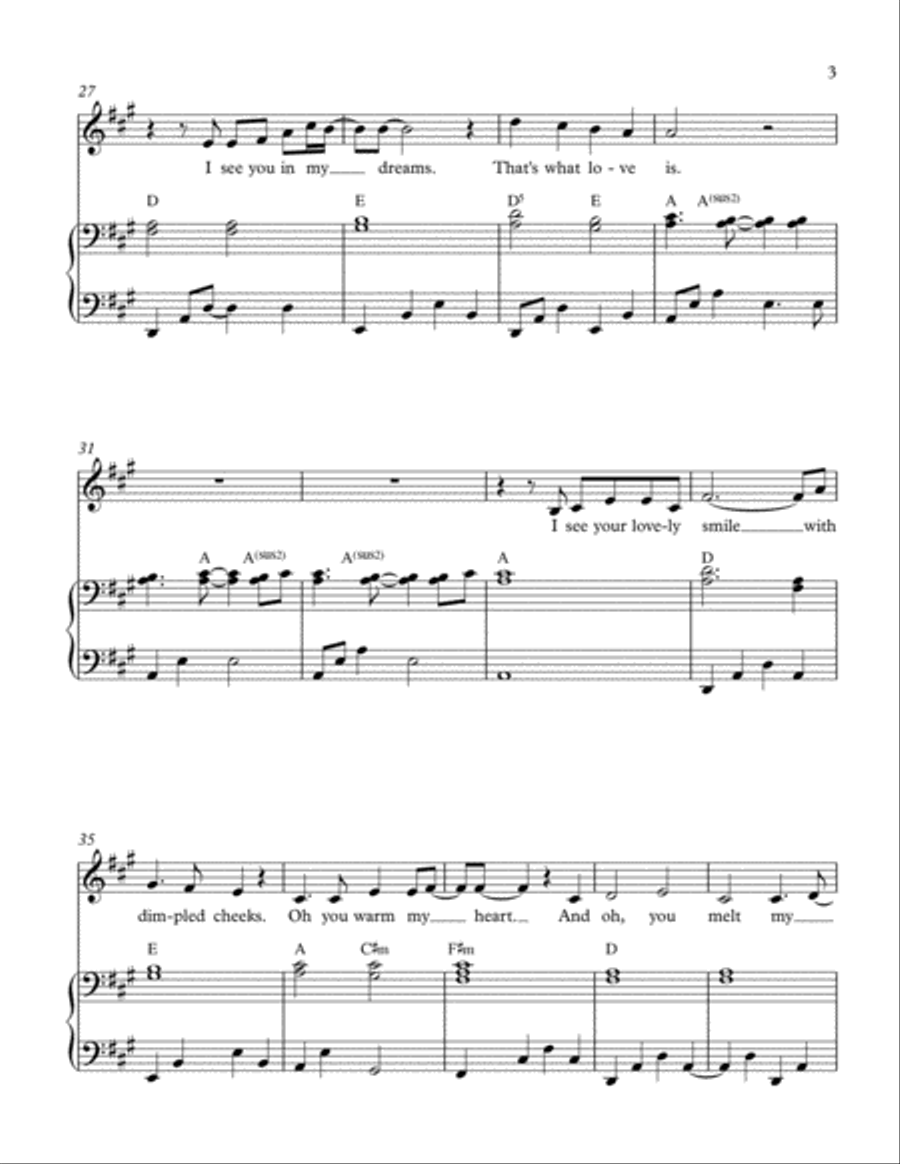That's What Love Is Voice scores gallery preview page 3